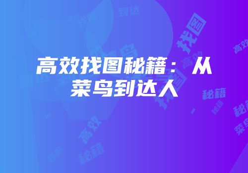 高效找图秘籍：从菜鸟到达人