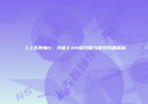 《上古卷轴5：天际》NS版攻略与常见问题解析