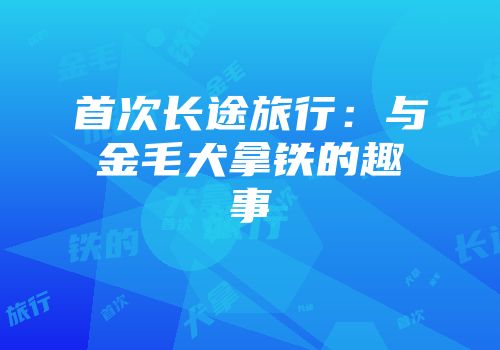 首次长途旅行：与金毛犬拿铁的趣事