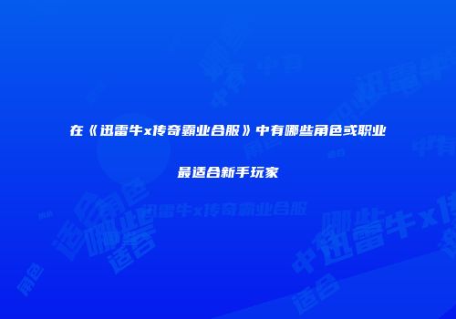 在《迅雷牛x传奇霸业合服》中有哪些角色或职业最适合新手玩家