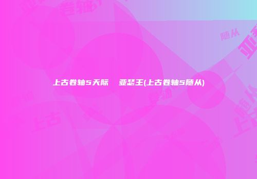 上古卷轴5天际  亚瑟王(上古卷轴5随从)